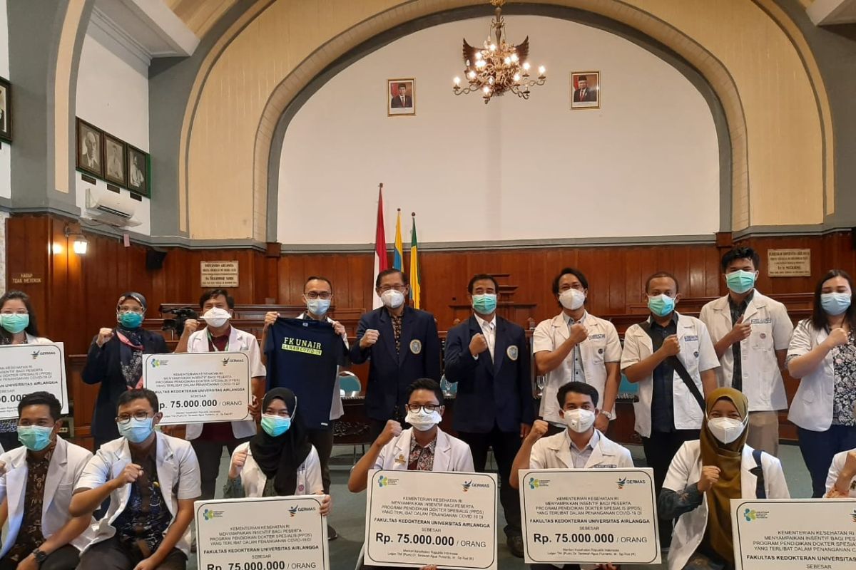 1.600 dokter PPDS FK Unair terima insentif dari pemerintah