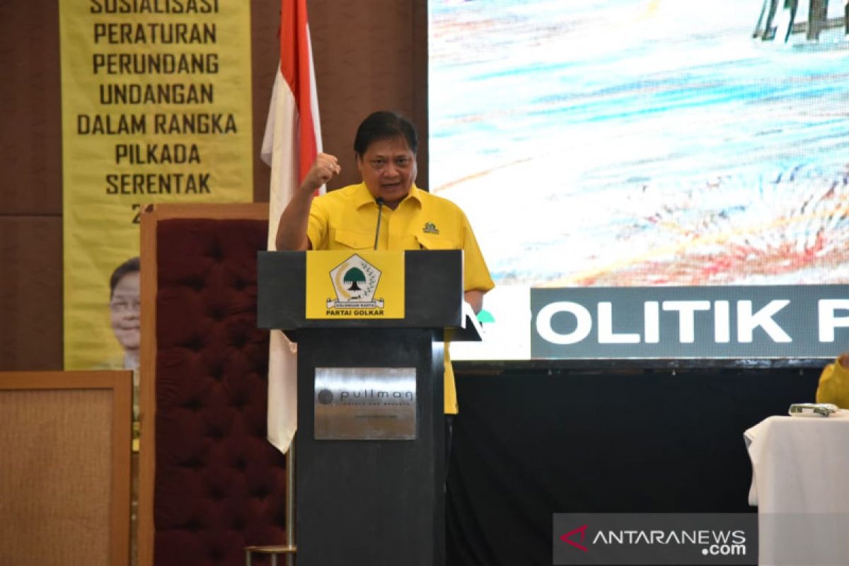 Partai Golkar usung 95 persen kadernya pada Pilkada 2020