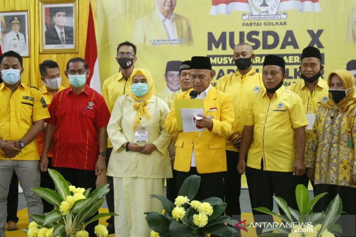 Wahid kembali nakhodai DPD Partai Golkar HSU