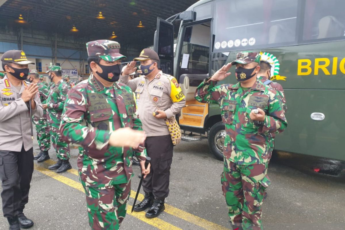 Panglima TNI-Kapolri gelar pertemuan tertutup di Timika