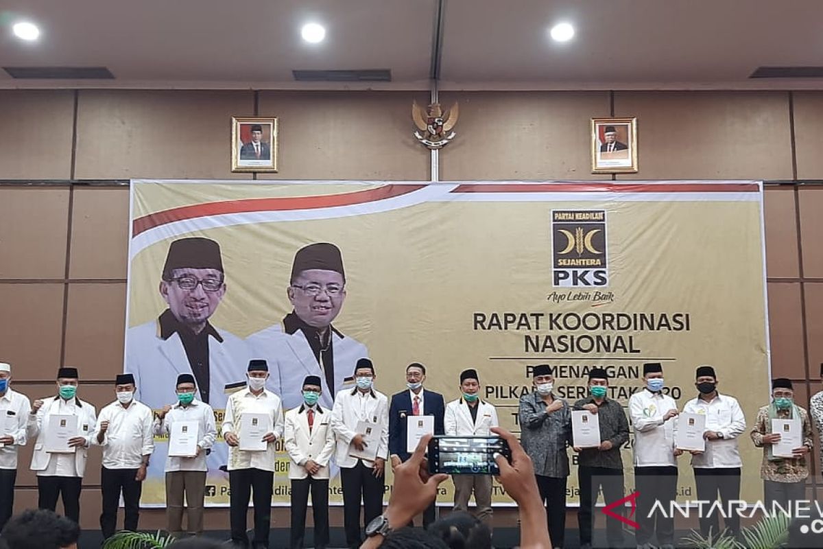 Ini 12 pasang kandidat yang diusung PKS pada Pilkada serentak 2020 di Sumbar