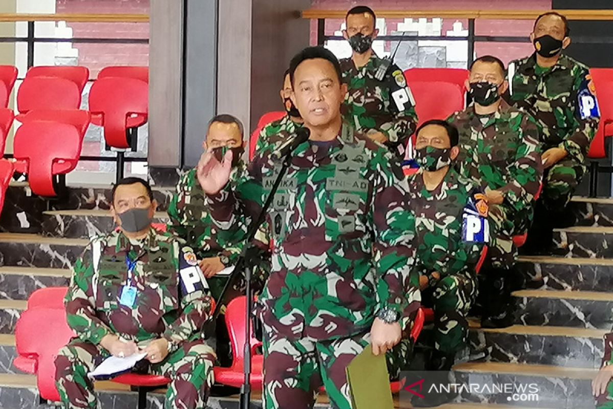 Kasad lantik 1.198 perwira lulusan Pendidikan Pembentukan Perwira TNI AD TA 2020