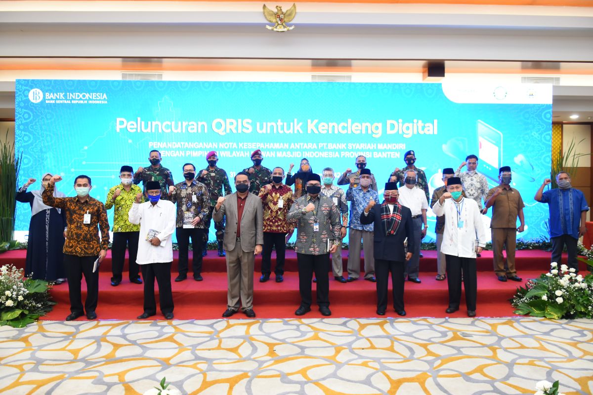 BI Banten luncurkan QRIS untuk kencleng digital rumah ibadah