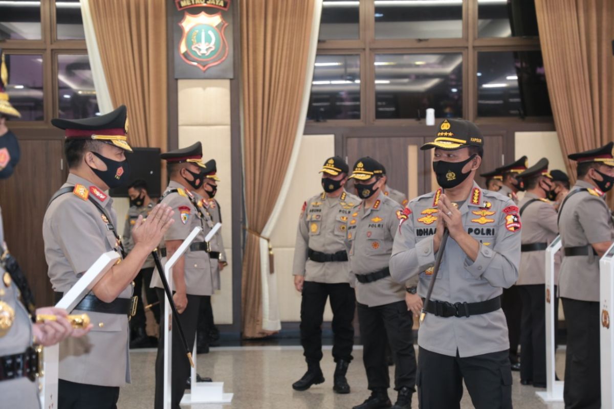 Irjen Pol Herry Rudolf Nahak resmi menjabat Kapolda Kaltim