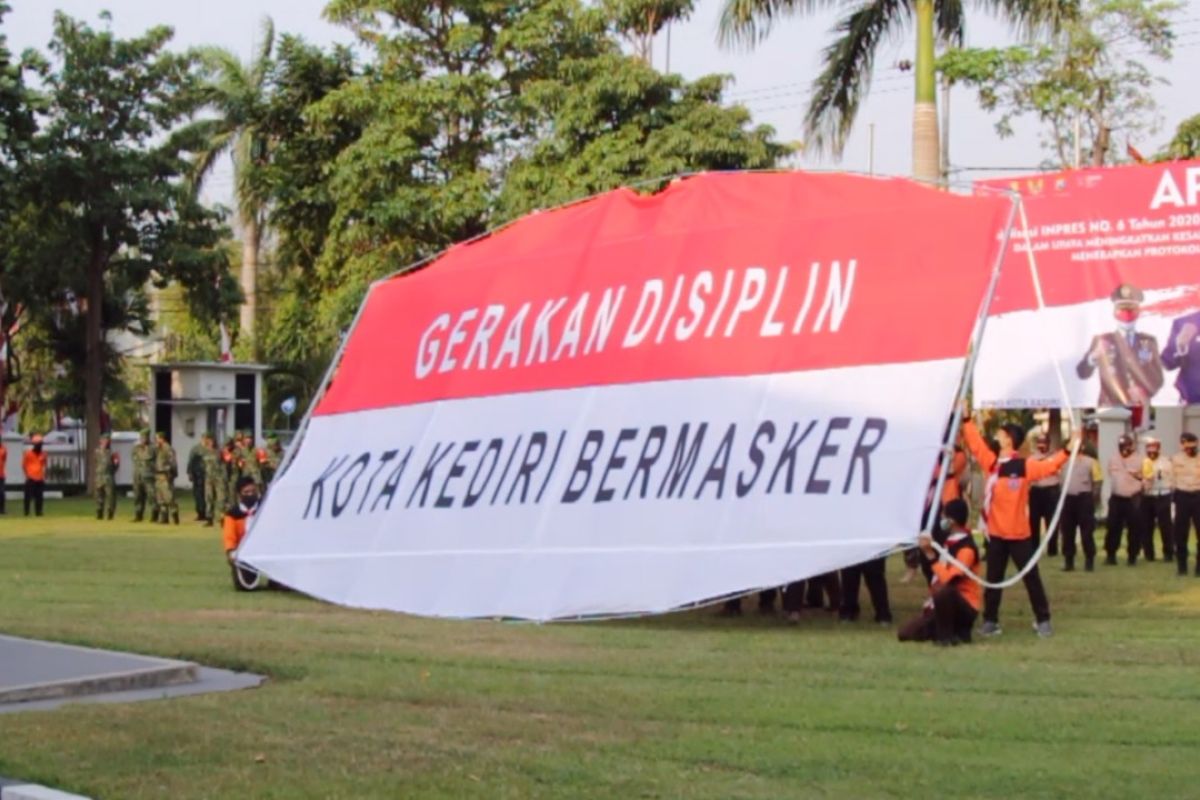 Pemkot Kediri siapkan sanksi bagi pelanggar protokol COVID-19