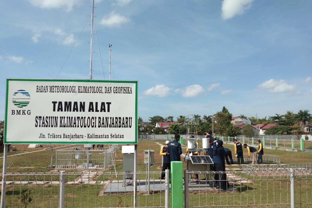 Kalsel siang ini didominasi cuaca cerah berawan