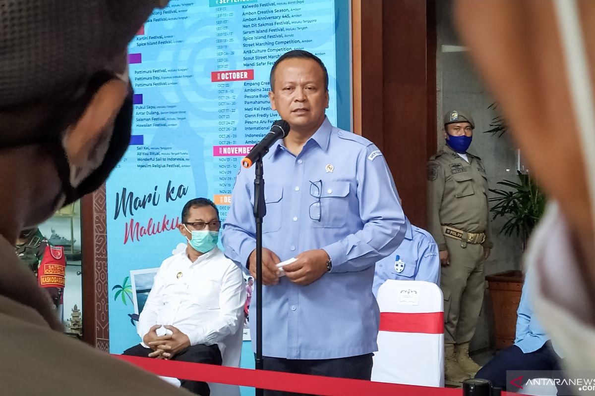 Menteri Edhy Prabowo komitmen tingkatkan pengamanan laut Indonesia