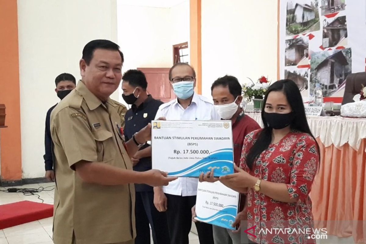 Gumas dapat alokasi 300 rumah untuk program BSPS