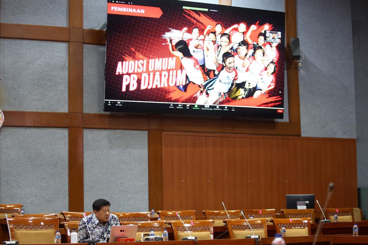 PB Djarum paparkan proses pembinaan atlet di parlemen