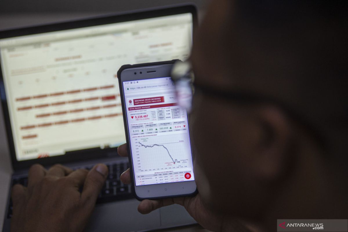 IHSG akhir tahun ditutup di zona merah