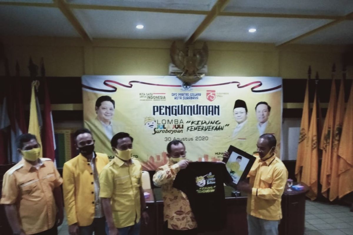 Inilah pemenang lomba Jula- Juli Surabaya yang digelar Partai Golkar