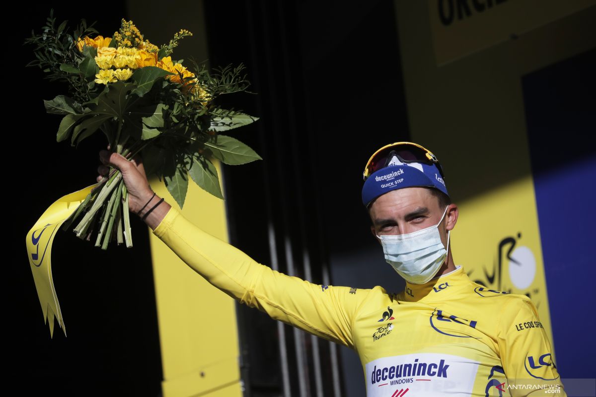 Klasemen sementara Tour de France setelah  etape empat