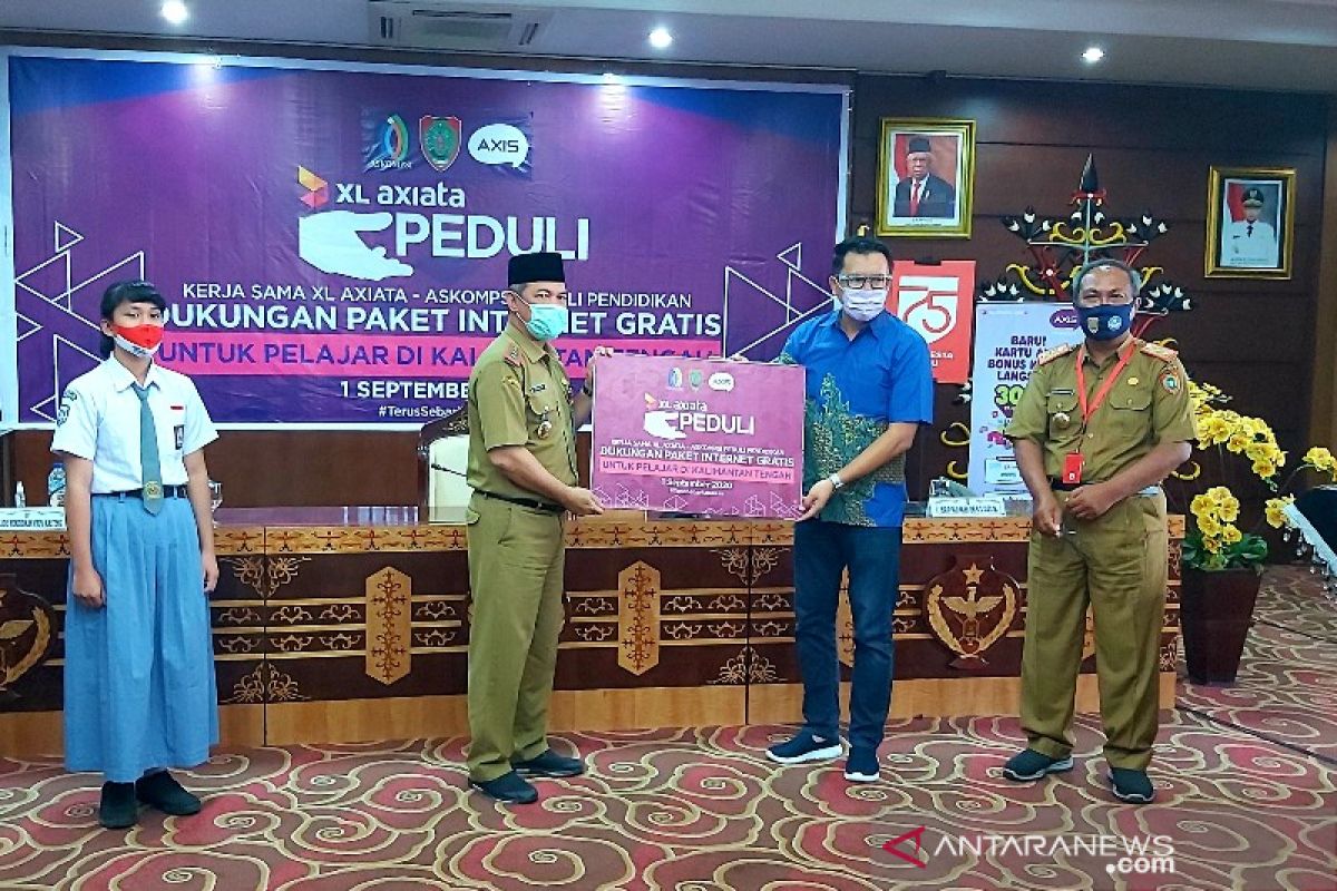 5.050 siswa kurang mampu di Kalteng terima bantuan internet gratis