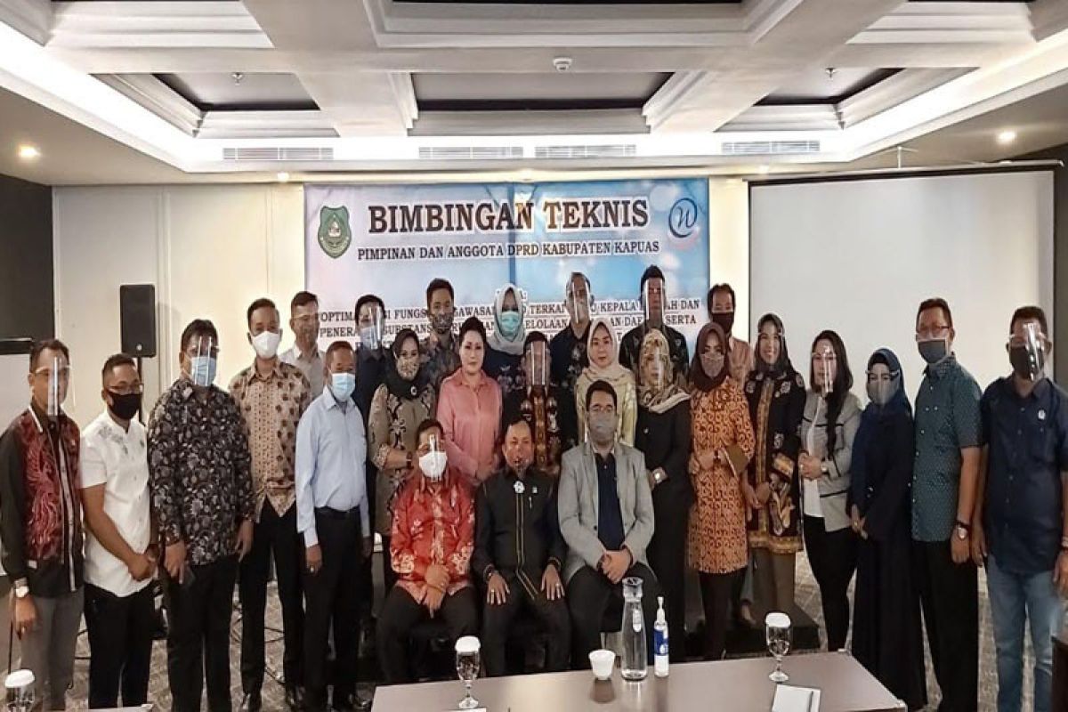 DPRD Kapuas ikuti bimtek optimalisasi fungsi pengawasan LKPjdi Bandung