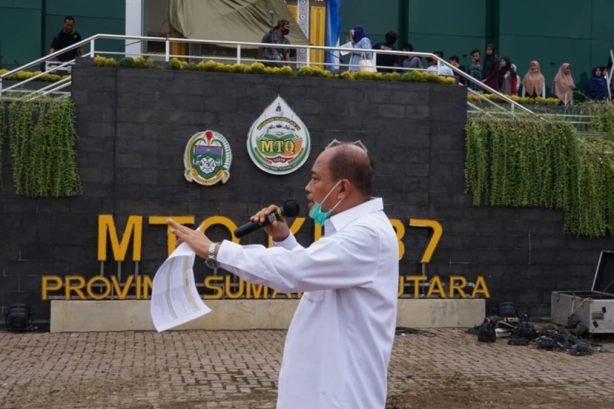 Wali kota pimpin langsung gladi kotor MTQ tingkat Sumut