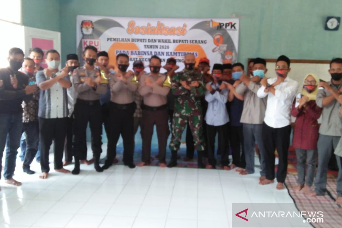 Polsek Pabuaran Siap Kawal Pelaksanaan Pilkada Kabupaten Serang