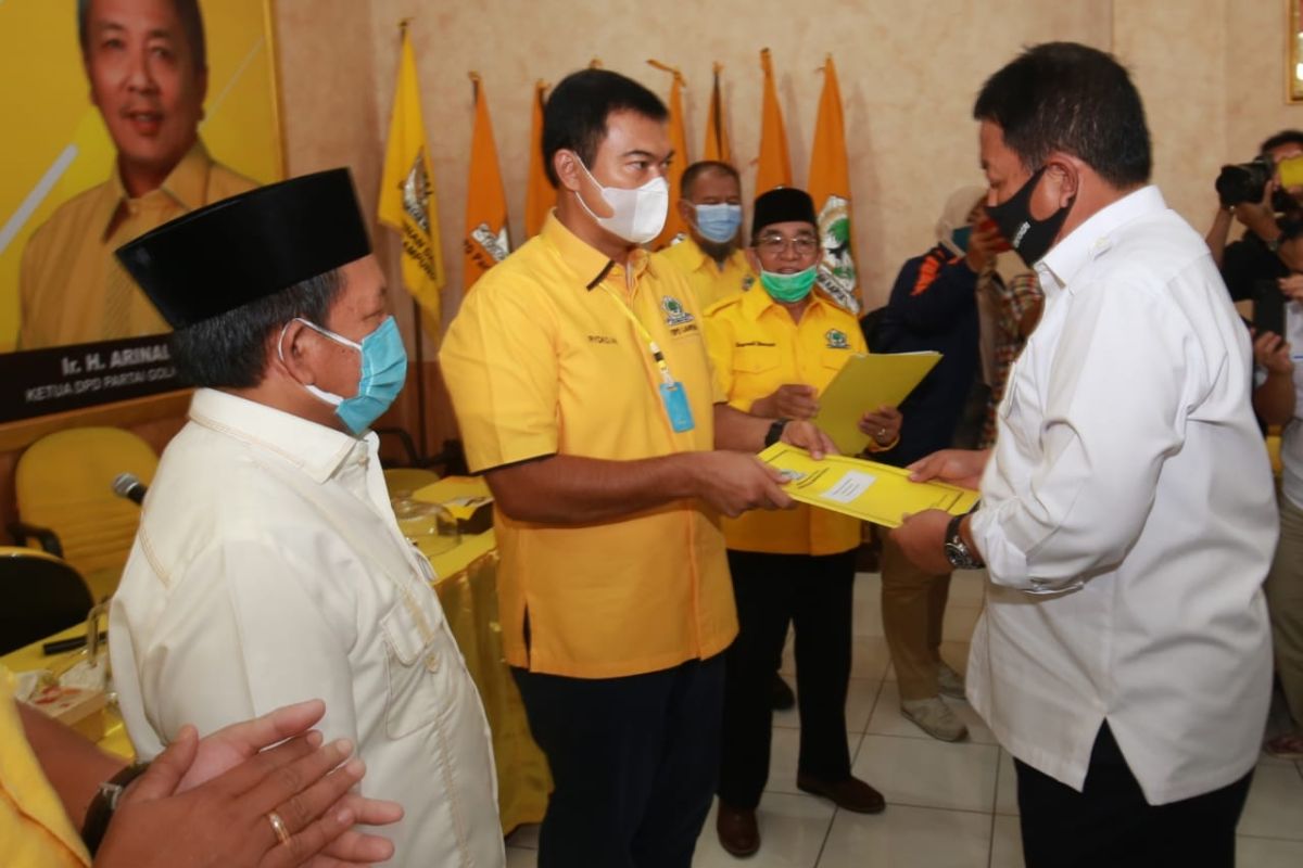 Golkar rekomendasi delapan pasangan calon pada pilkada di Lampung