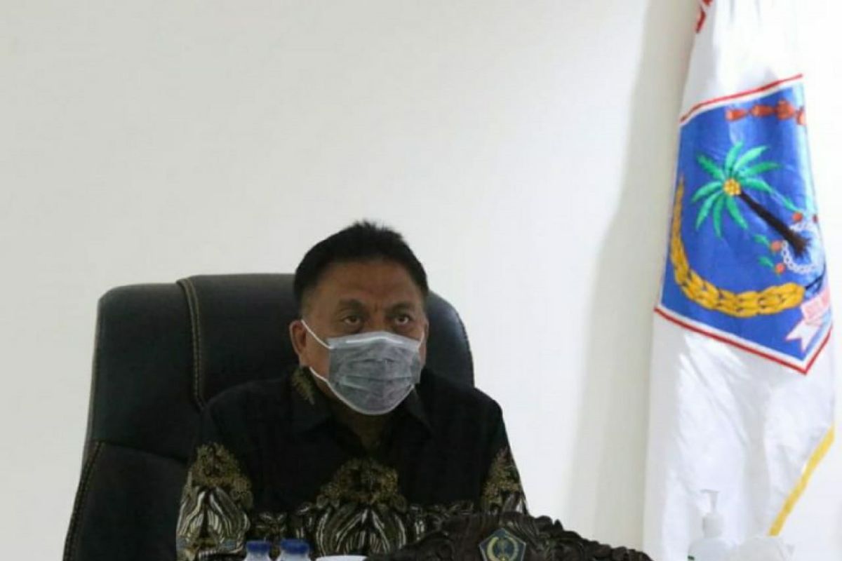 Gubernur Olly Ikuti ratas daring bersama Presiden Jokowi bahas COVID-19