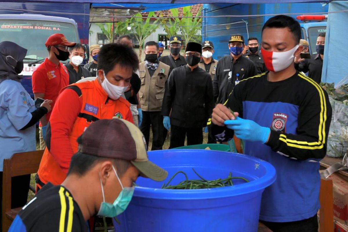 Selama masa karantina, Pemkab Banyuwangi sediakan pemenuhan makan penghuni pesantren