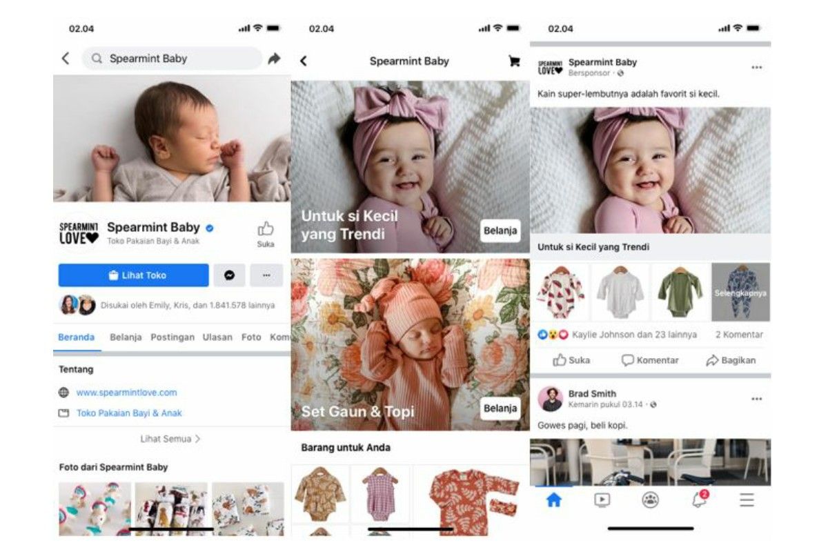 Facebook luncurkan fitur layanan belanja "Shops" di Indonesia