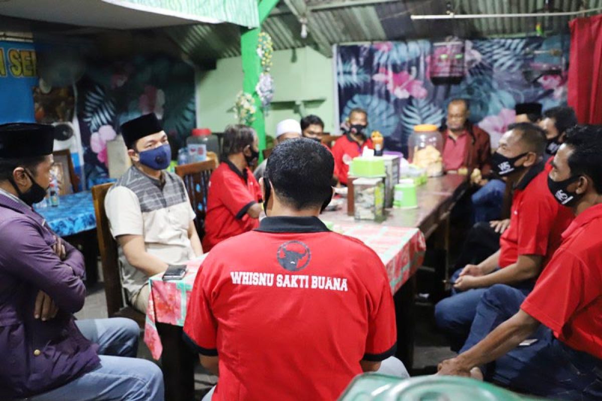 Gus Hans blusukan jelang turunnya rekom Bacawali Surabaya dari PDIP