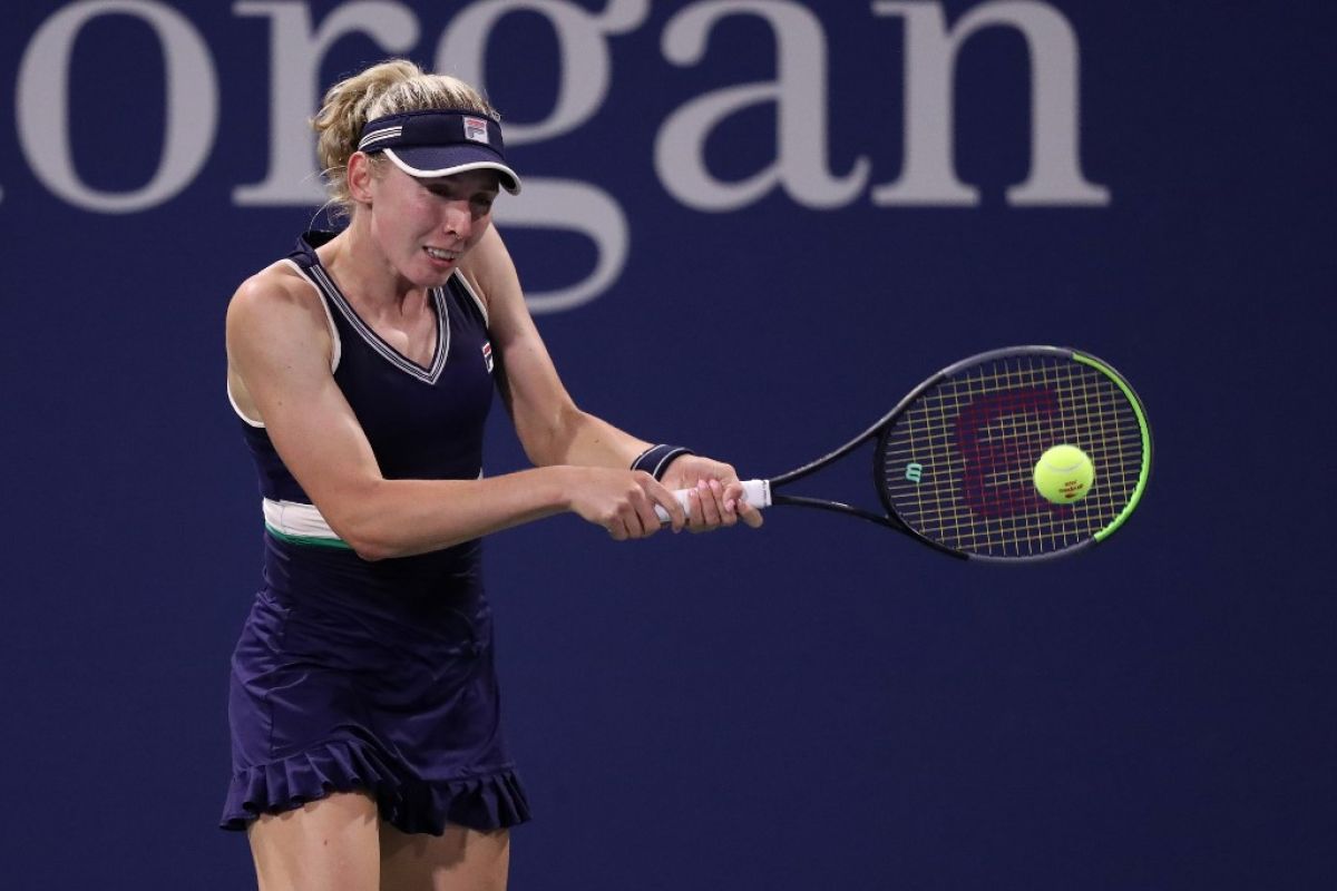Alexandrova mengalahkan Kim Clijster pada US Open