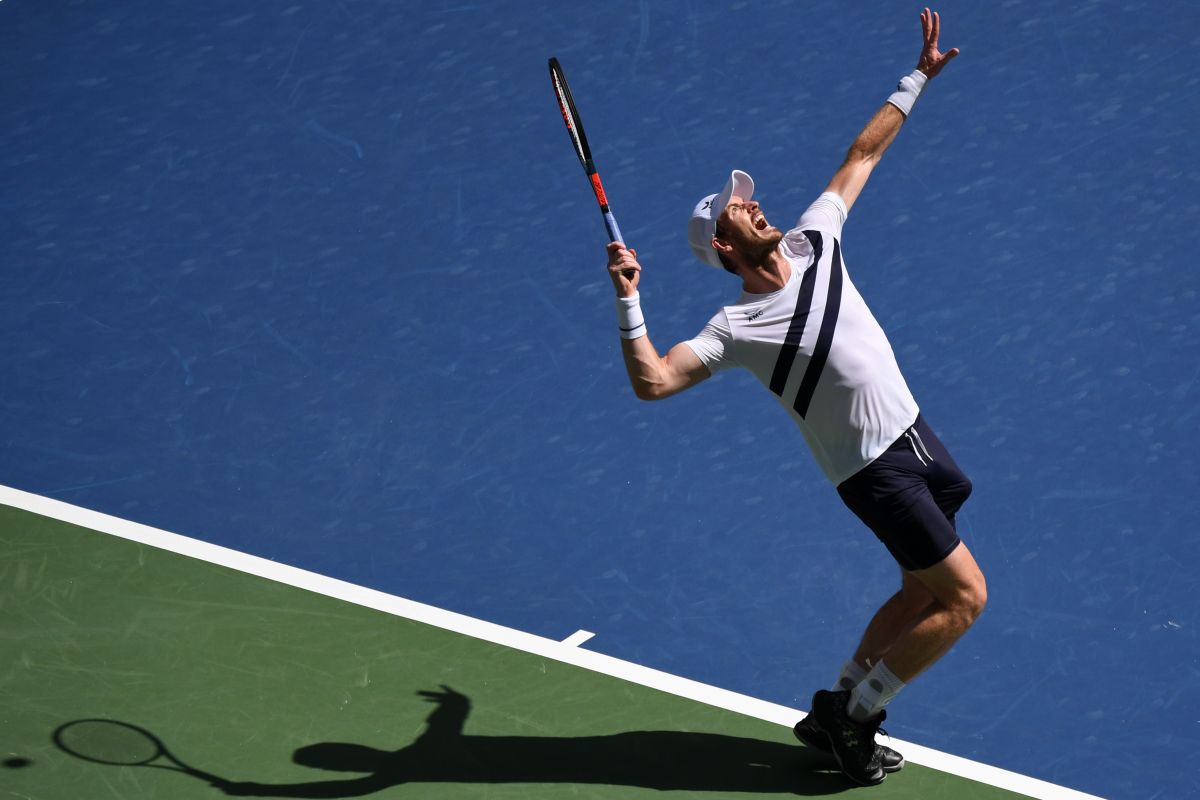 Andy Murray mengalahkan Nishioka pada US Open dalam lima set