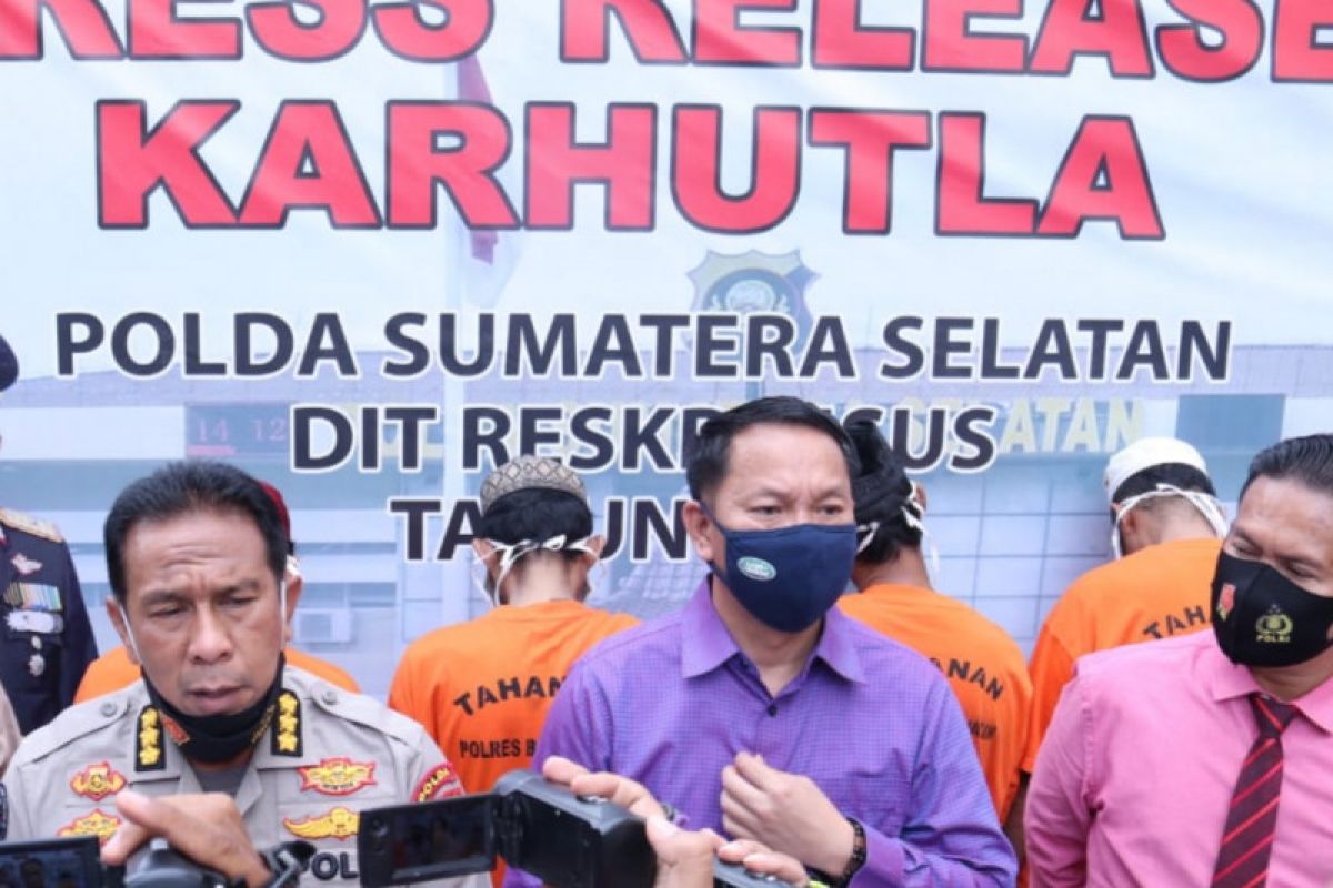 Terjaring selama musim kemarau, 22 orang pembakar lahan diproses hukum