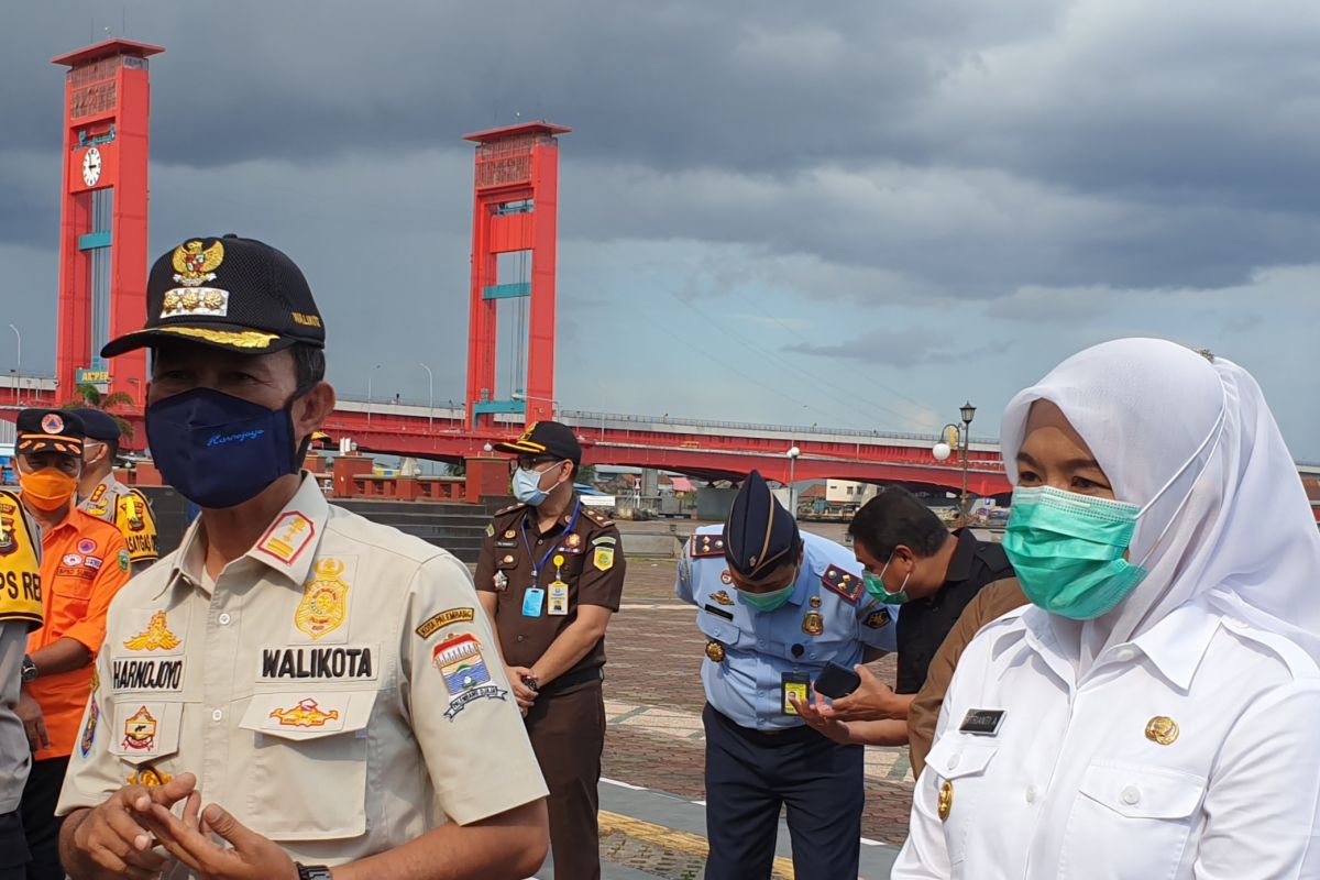 Palembang galakkan aksi bagi masker  cegah COVID-19