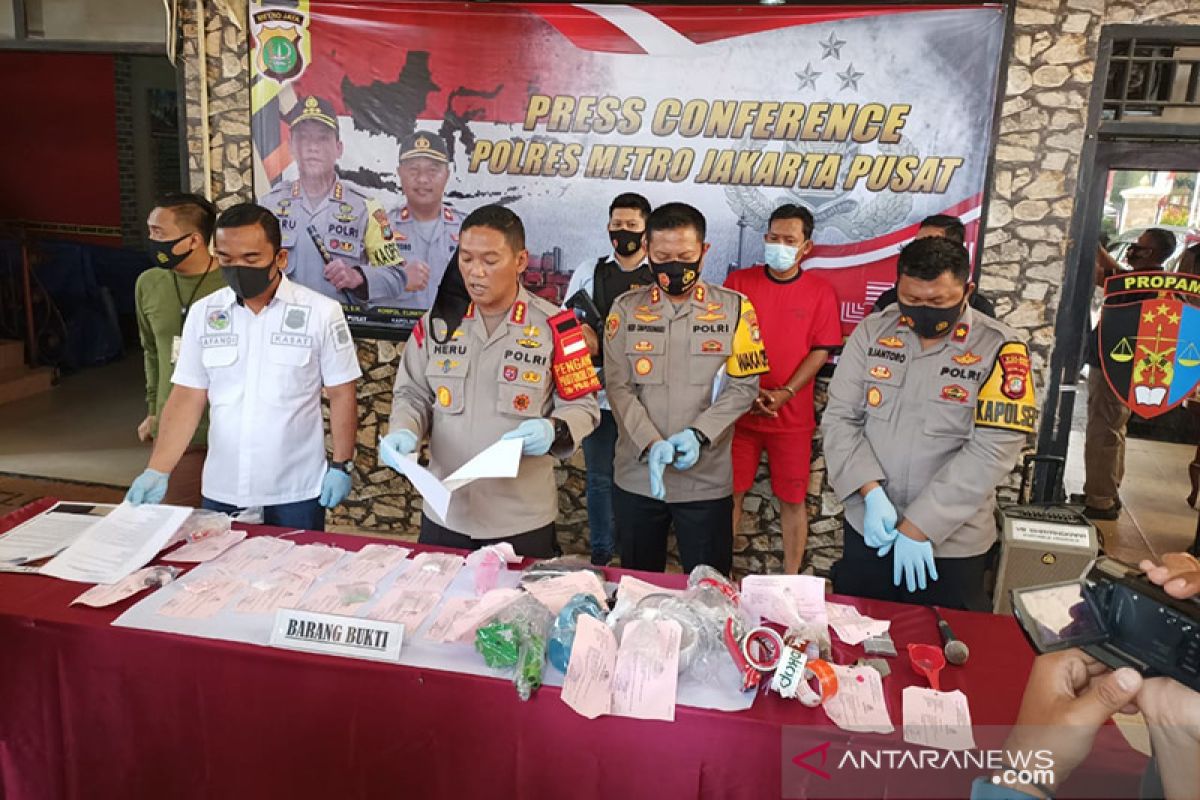 Polisi periksa 11 saksi kasus pembuatan ekstasi di rumah sakit