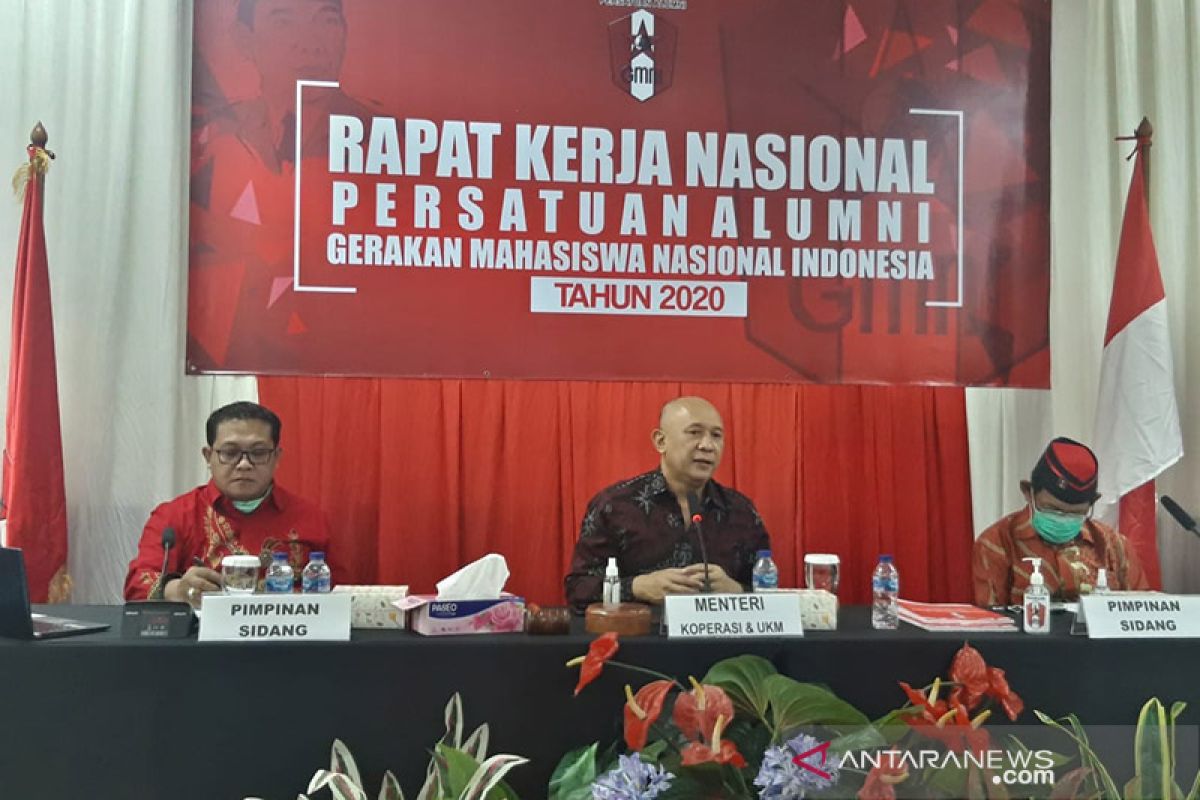 Penutupan Rakernas PA GMNI, Teten beberkan program hadapi pandemi