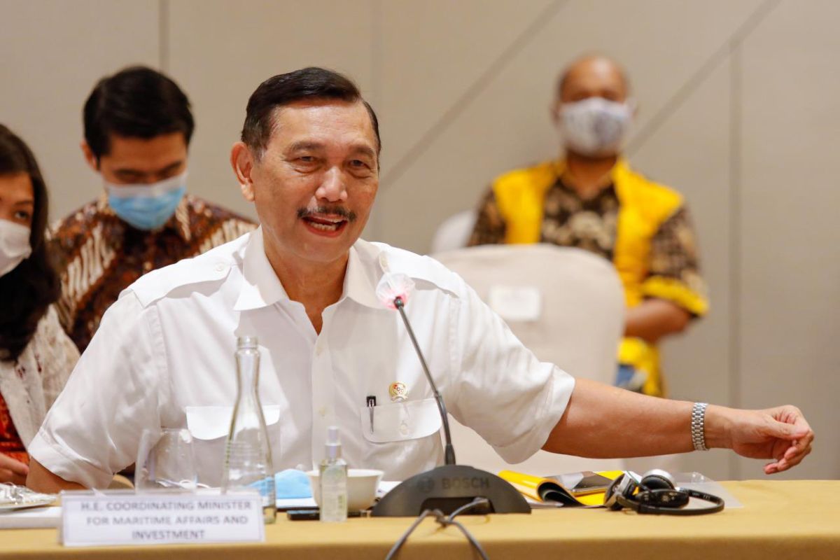 Luhut mau tambah20 juta dosis vaksin dari UEA