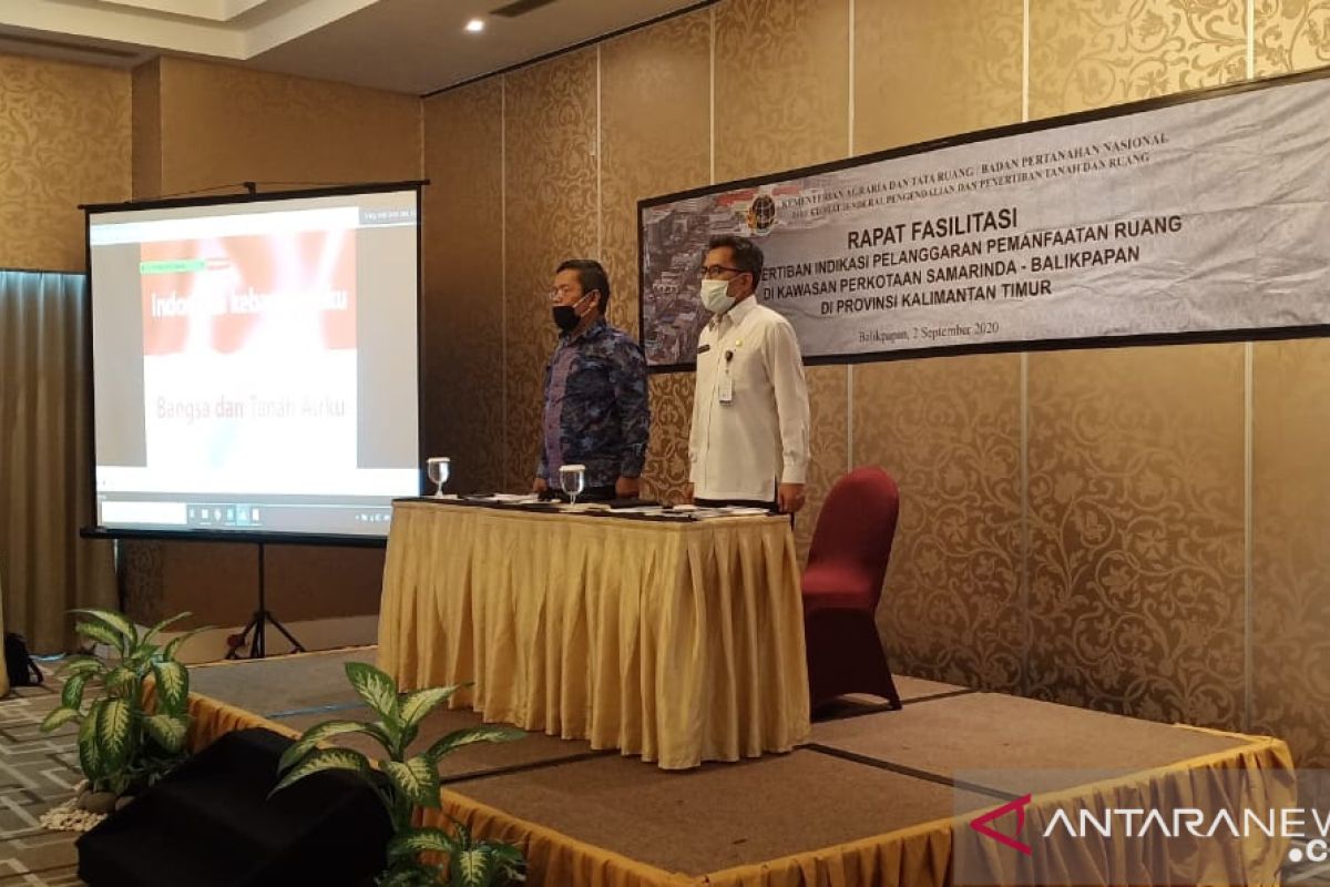 Rapat penertiban indikasi pelanggaran pemanfaatan ruang kawasan perkotaan