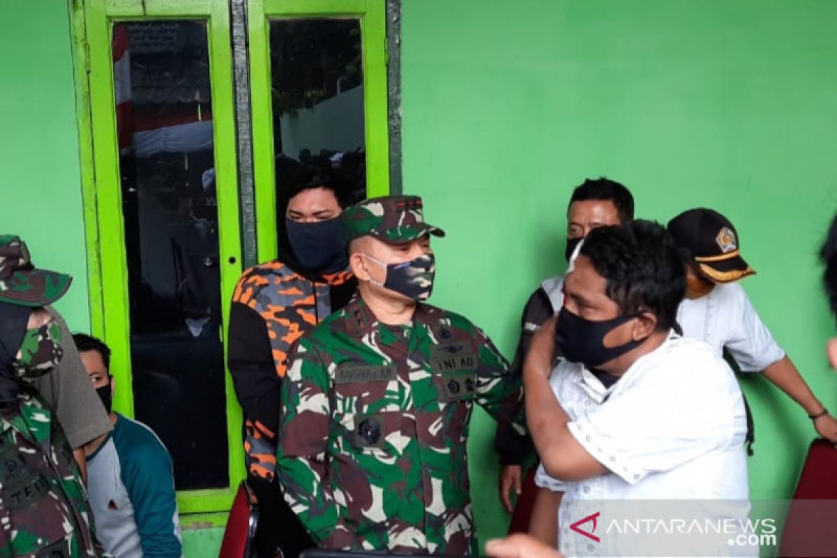 Prajurit TNI pelaku perusakan di Ciracas ganti rugi kerusakan