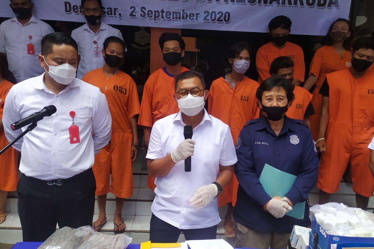 Polda Bali ungkap 55 kasus narkoba selama Operasi Antik
