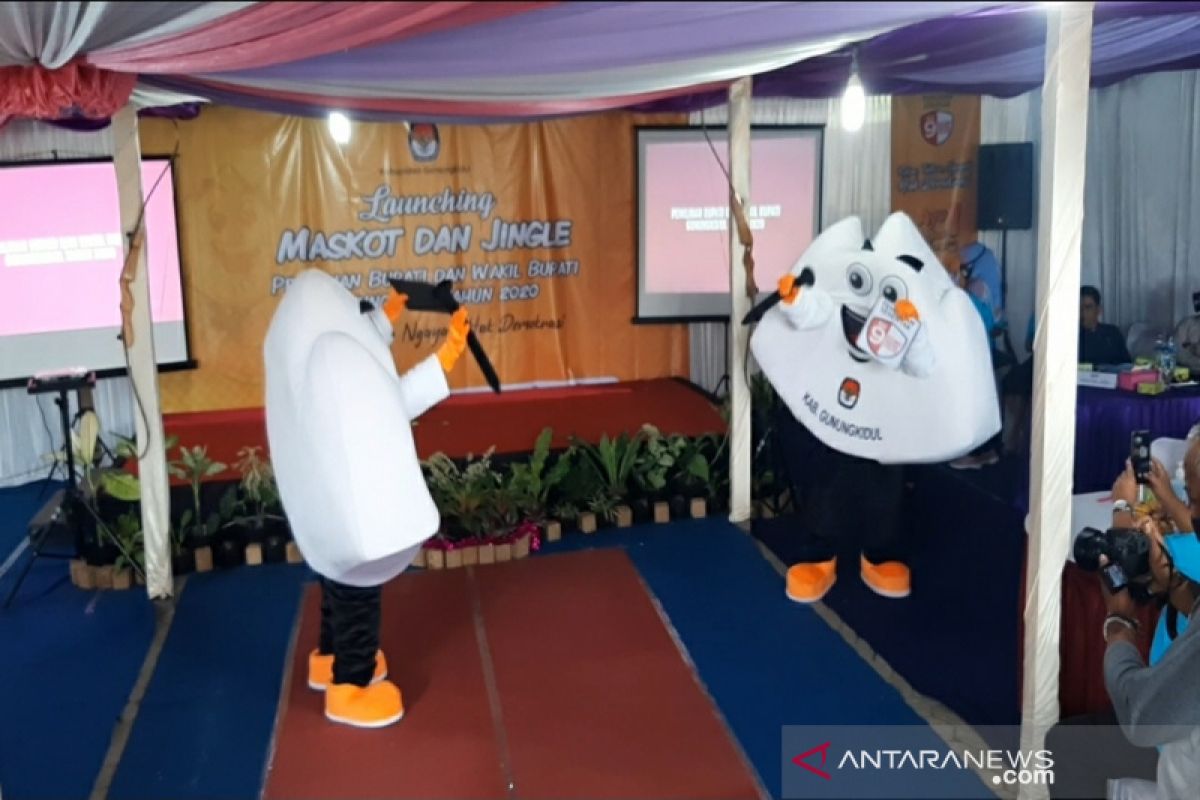 KPU Gunung Kidul luncurkan maskot Pilkada 2020 "Si Gunung"