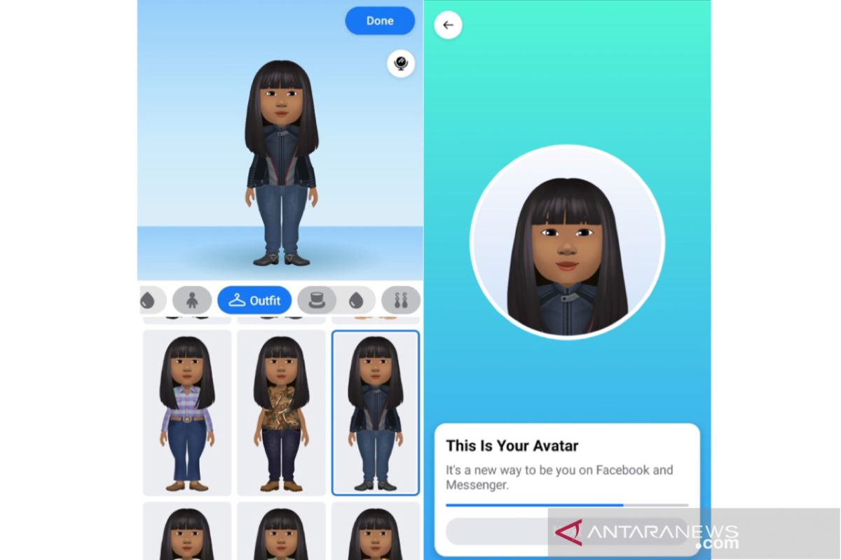 Begini cara buat avatar yang viral di Facebook