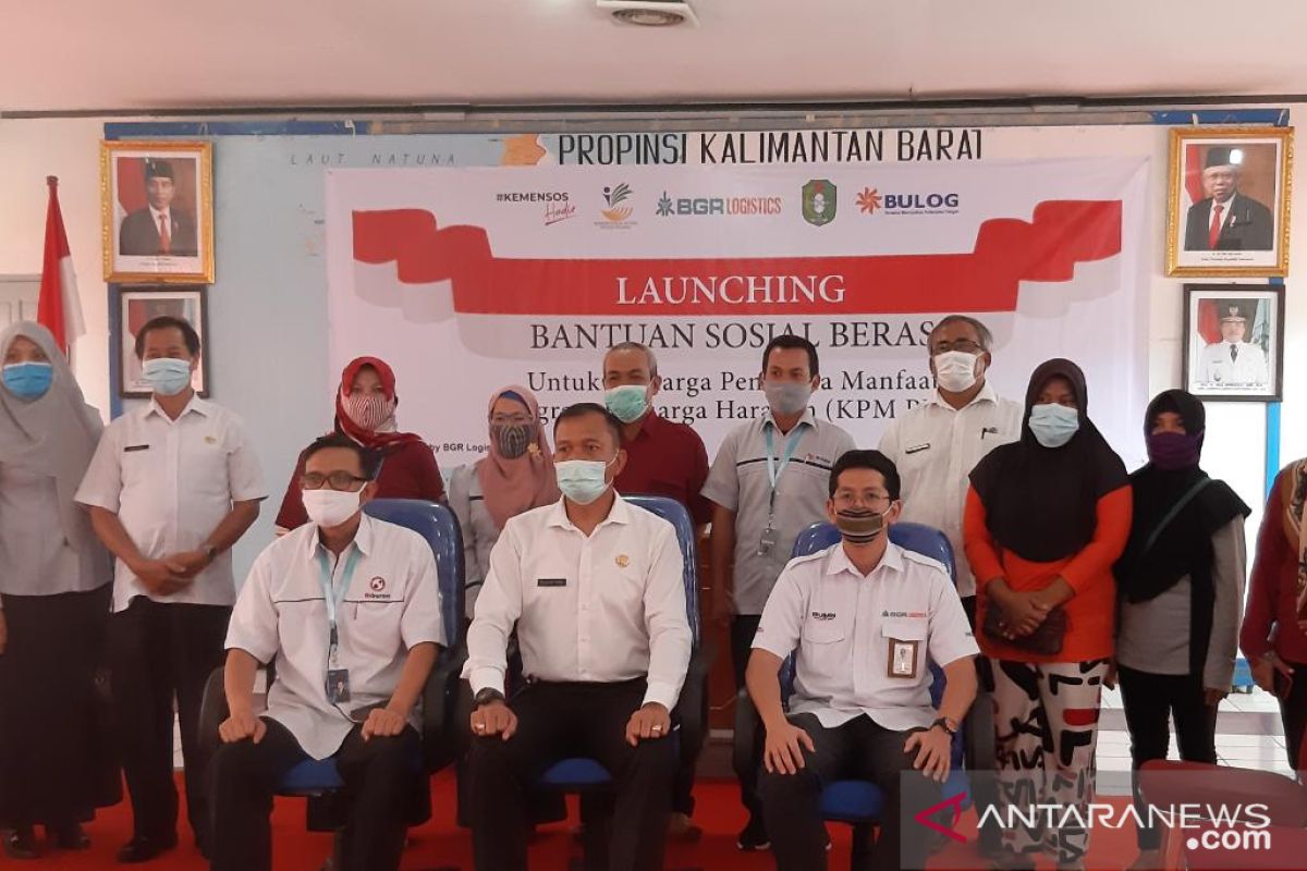 159.406 KK penerima manfaat PKH di Kalimantan Barat dapat bantuan beras