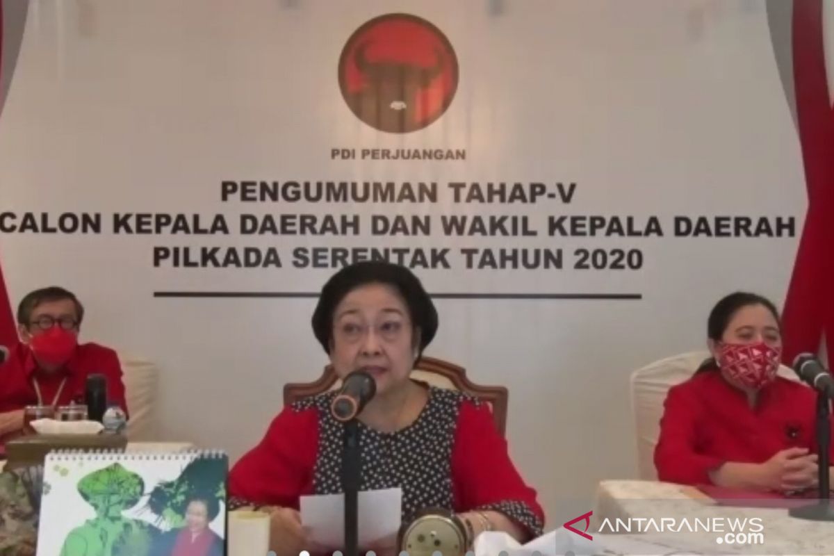 Pilkada Sumbar, Megawati akui kesulitan cari calon pemimpin