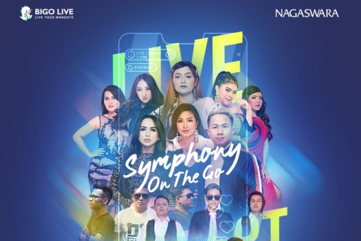 Bigo Live dan Nagaswara  gelar konser Live Virtual 