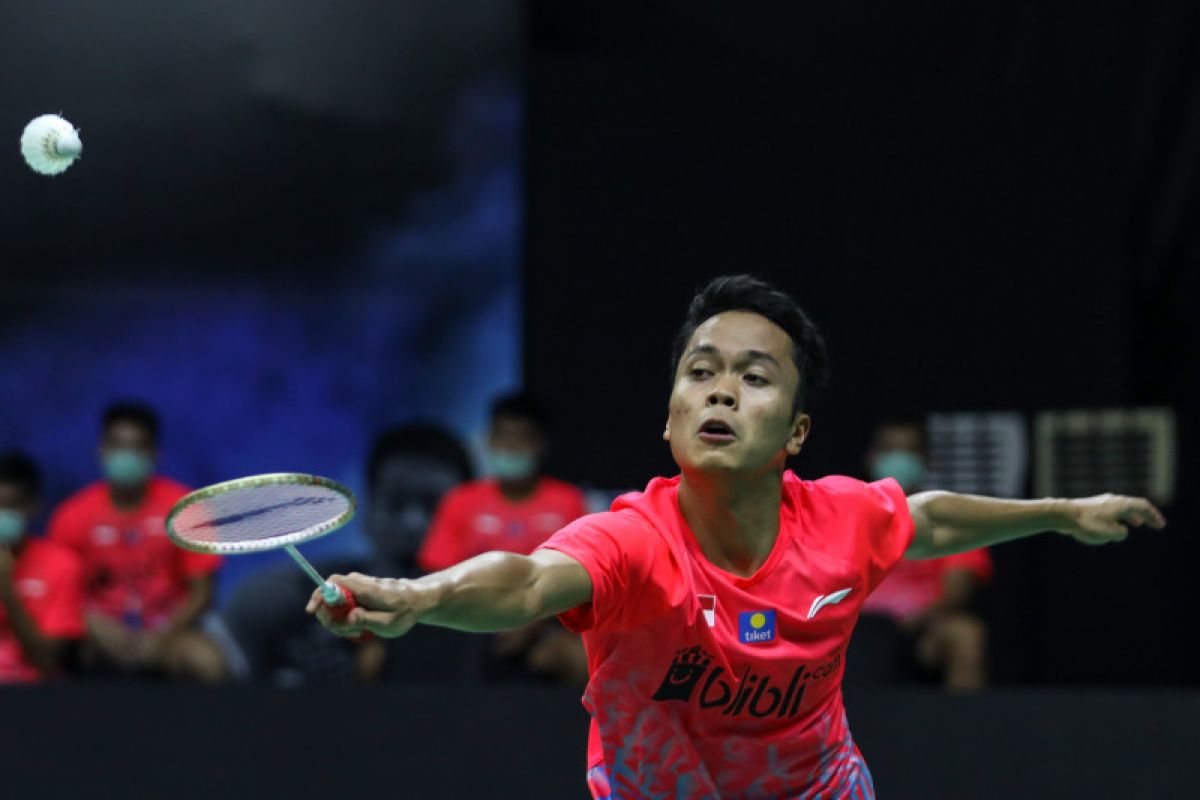 Tim Garuda raih poin pertama lewat Ginting