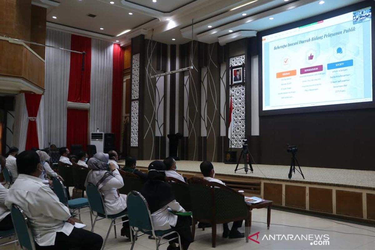 Pemkot presentasikan hasil evaluasi reformasi birokrasi kepada Kemenpan