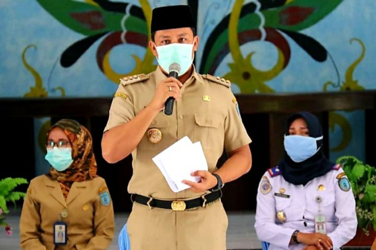 Bupati Lamandau ingatkan pemerintah desa terapkan protokol kesehatan