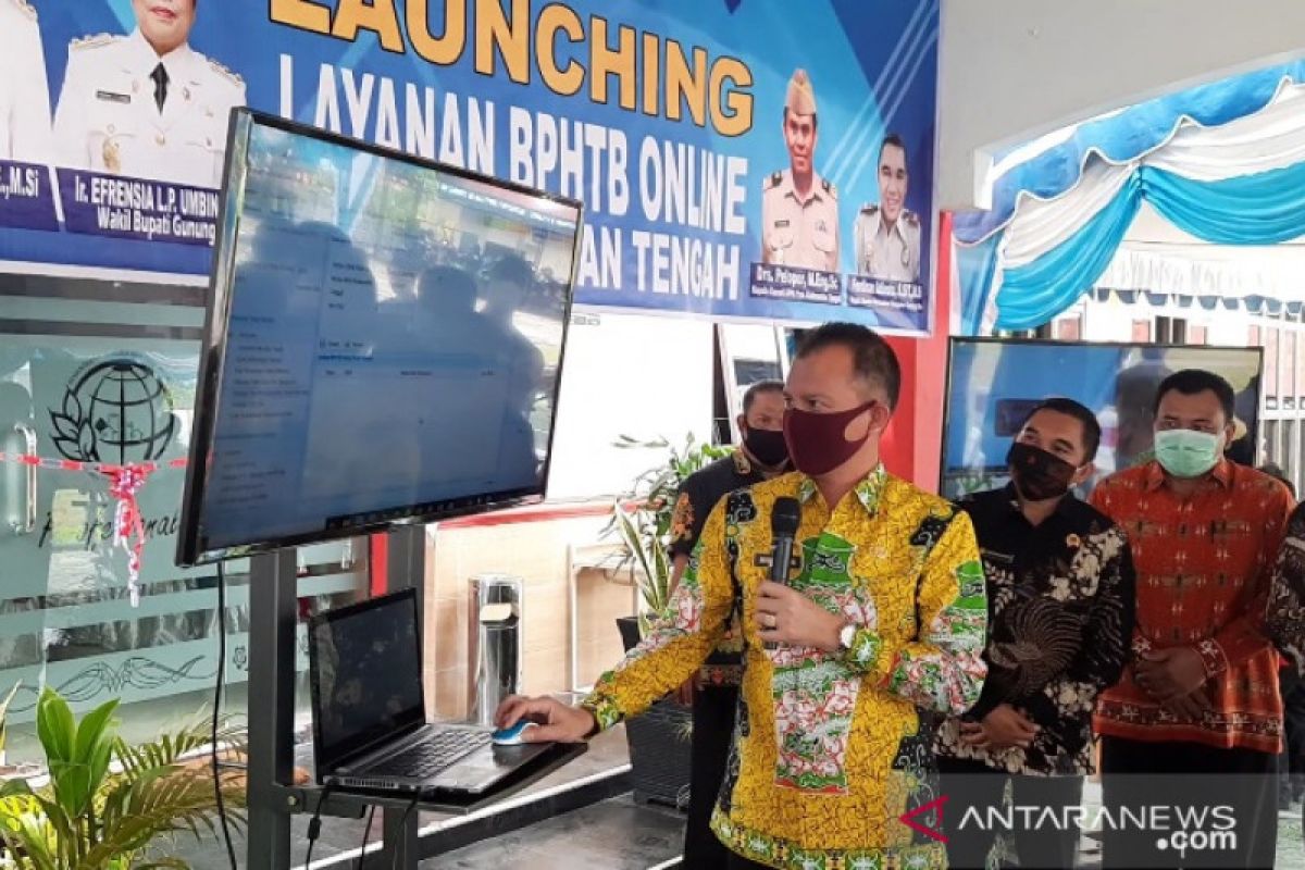 Bupati Gumas: BPHTB online untuk mempermudah masyarakat