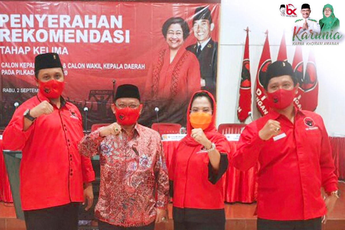 Pilkada Situbondo, PDIP rekomendasikan pasangan Karna-Khoirani