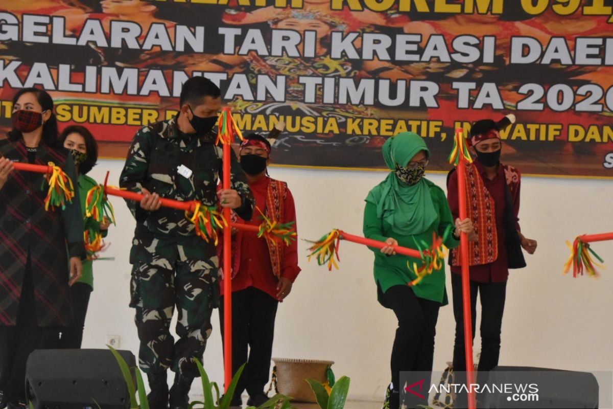 Korem 091/ASN libatkan kalangan milenial lestarikan budaya Kaltim