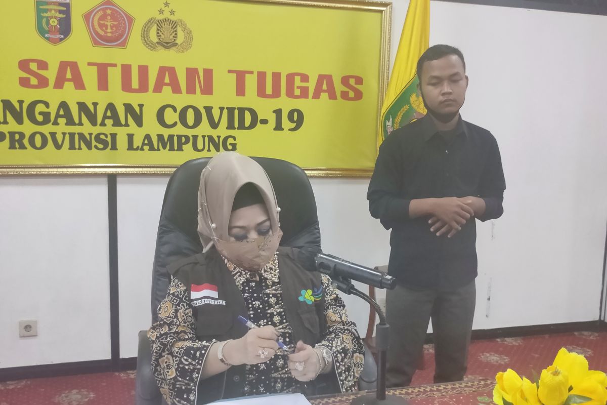Dinkes akui belum sepenuhnya kendalikan COVID-19 di Lampung