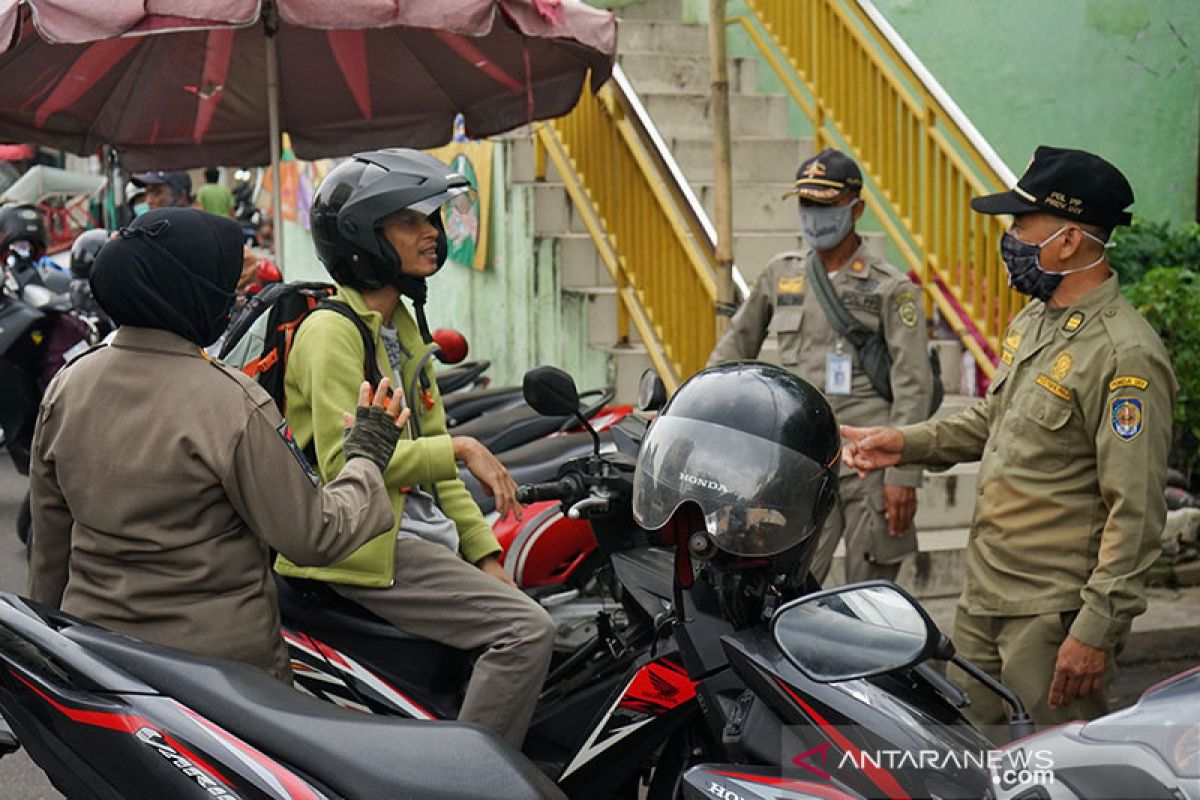 Satpol PP DIY menindak 5.924 orang pelanggar pemakaian masker