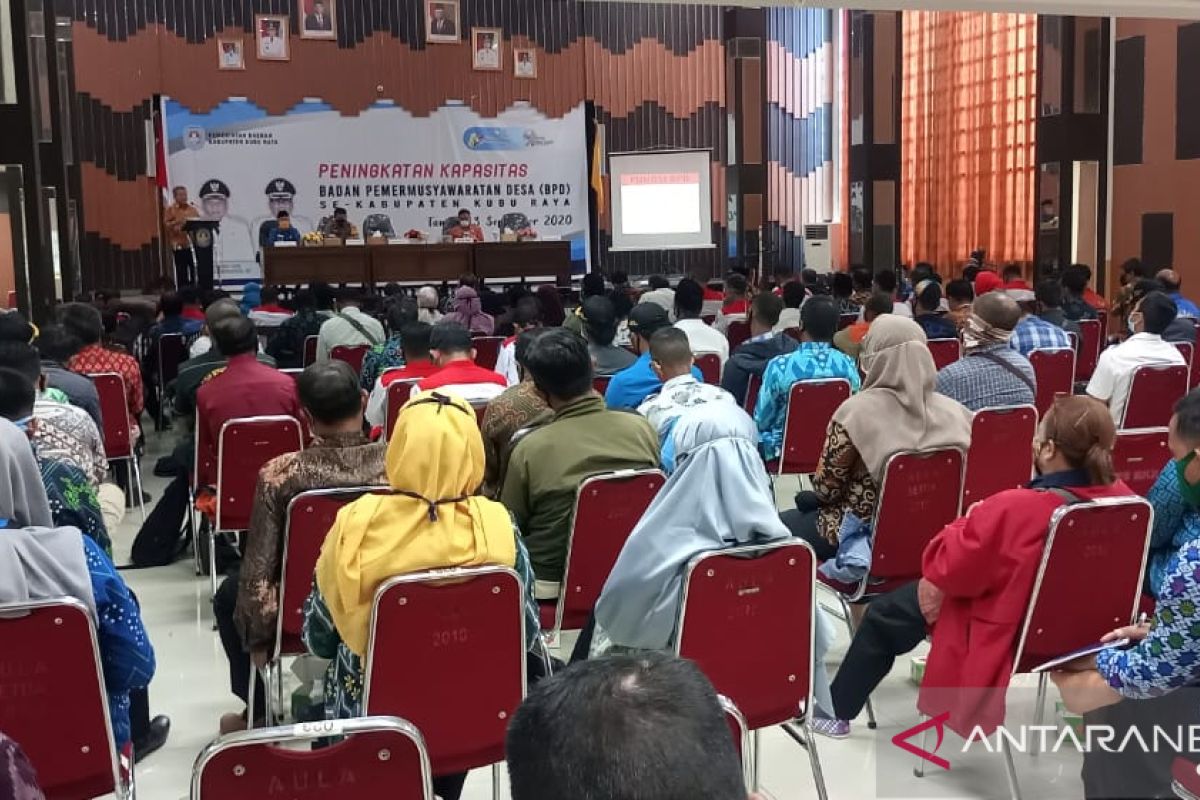 Kubu Raya perkuat kompetensi badan permusyawaratan desa