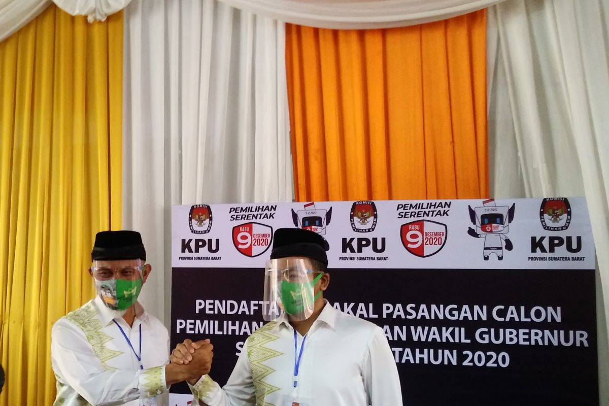 Mahyeldi-Audy jadi kandidat pertama mendaftar Pilgub Sumbar (Video)